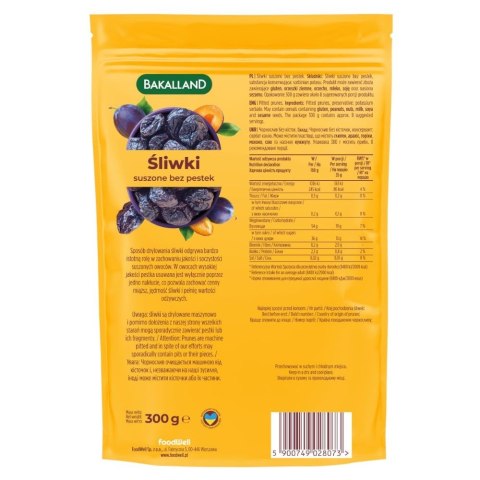Śliwka suszona 400g BAKALLAND