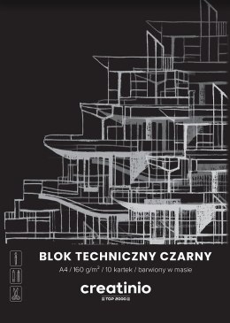 BLOK TECHNICZNY TOP 2000 CREATINIO A3 10K 160G CZARN 400176682