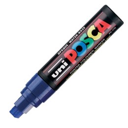 Marker z tuszem pigmentowym PC-17K niebieski POSCA UNPC17K/5NI