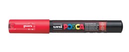 Marker z tuszem pigmentowym PC-1M czerwony POSCA UNPC1M/DCE