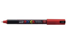 Marker z tuszem pigmentowym PC-1MR czerwony POSCA UNPC1MR/DCE
