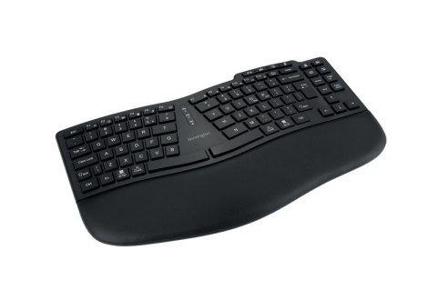 Bezprzewodowa klawiatura ergonomiczna Kensington Pro Fit® KB675 EQ TKL, czarna K75491WW