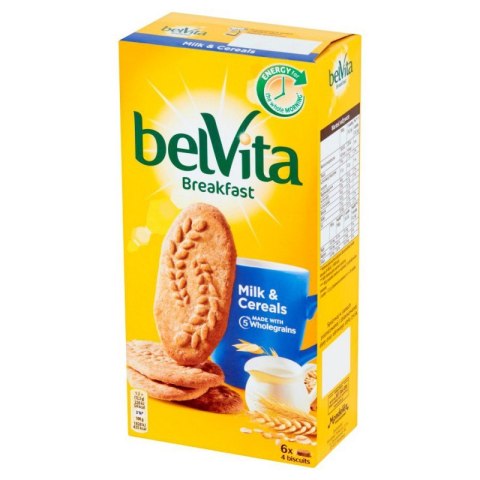 CIASTKA BELVITA 5 ZBÓŻ + MLEKO 300g