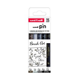 Cienkopis PIN 200, ZESTAW 5 SZT_BRUSH_ART