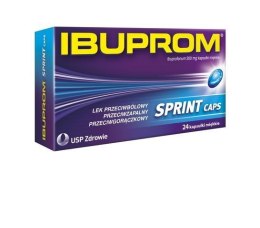 IBUPROM SPRINT CAPS, 24 kaps.