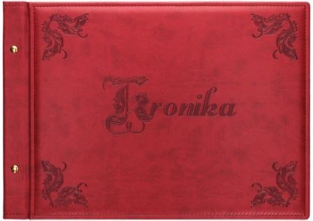 Kronika A3 420*293 skóropodobna bordo 1929-319-073