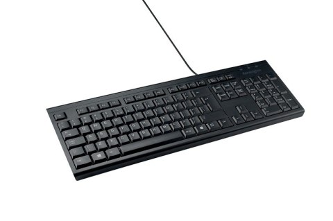 Przewodowa klawiatura Kensington KB100 EQ, czarna K63727WW