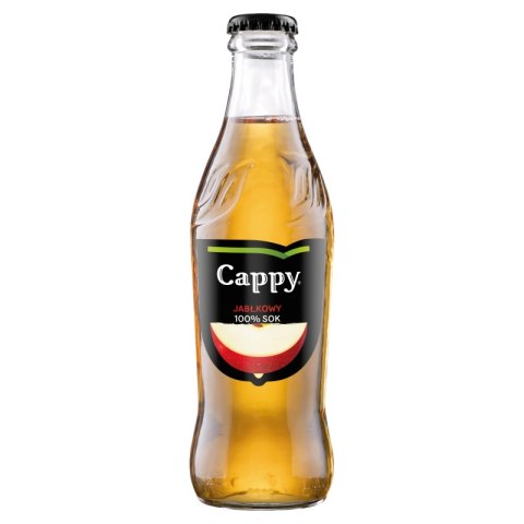 Sok CAPPY 0,3l jabłko szklana butelka 24 sztuki