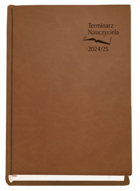 Terminarz NAUCZYCIELA 2022/2023 brązowy T-155V-S2 Michalczyk i Prokop