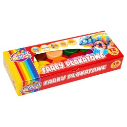 Farby plakatowe 12 kolorów 20ml OTOCKI, 00485 KOMA