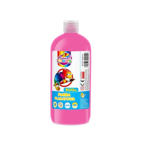 Farby plakatowe 500ml.różowa OTOCKI (X)