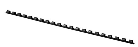 Grzbiety do bindowania , A4, 6mm (25 kartek), 100 szt., czarne, typu OFFICE PRODUCTS 20240615-05