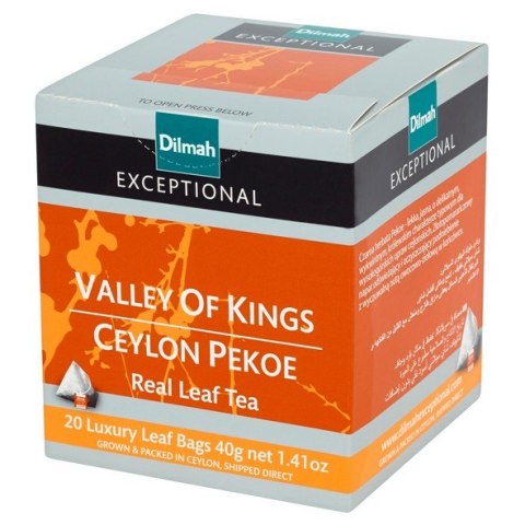 Herbata DILMAH Valley of Kings ceylon pekoe 20t czarna