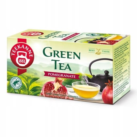 Herbata TEEKANNE GREEN POMEGRANATE 20x 1,75g