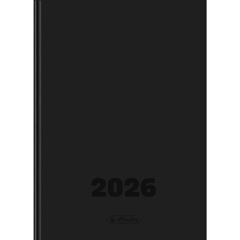 Kalendarz Herlitz standard szefa 2026 A4 DTP czarny 400204114