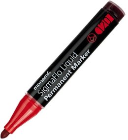 Marker permanentny SigmaFlo B 120 czerwony
