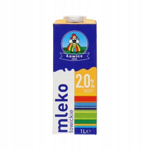 Mleko ŁOWICZ UHT 2% 1l