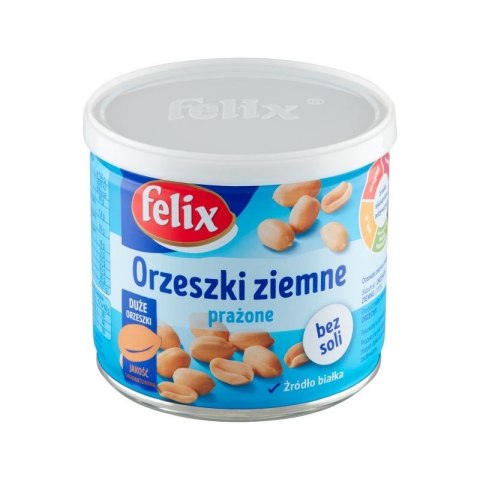 Orzeszki ziemne prażone bez soli FELIX 140g puszka