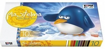 Plastelina 10kol.KOMA
