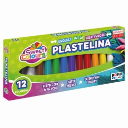 Plastelina 12kol.KOMA