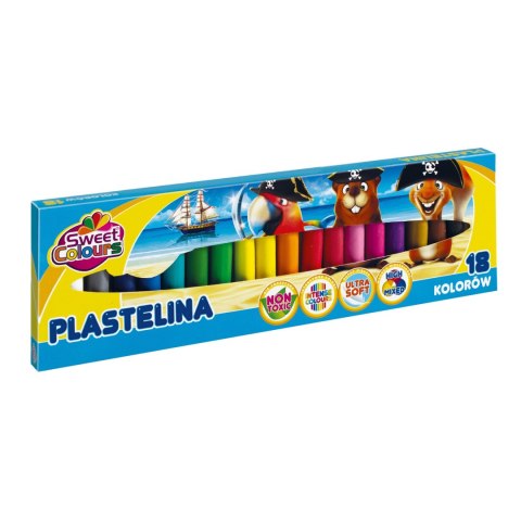 Plastelina 18kol.KOMA