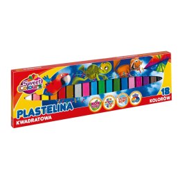 Plastelina 18kol kwadratowa KOMA PLAST