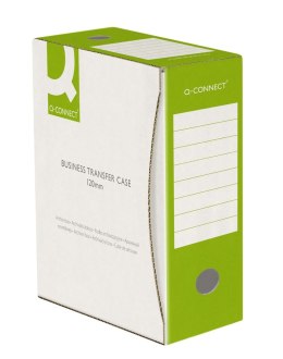 Pudło do arch.dok.12cm Q-CONNECT zielone