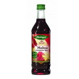 Syrop HERBAPOL Owocowa Spiżarnia malina z lipą 420ml