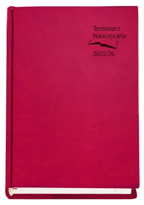 Terminarz NAUCZYCIELA 2022/2023 bordowy T-155V-B Michalczyk i Prokop