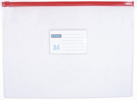 Torebka na suw.ZIPPER BAG A4 PVC 330 17980001PL-00 DONAU