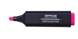 Zakreślacz fluorescencyjny , 1-5mm (linia), różowy, typu OFFICE PRODUCTS 17055211-13