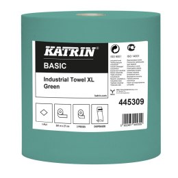 Czyściowo papierowe KATRIN BASIC XL Green, 445309, opakowanie: 2 rolki