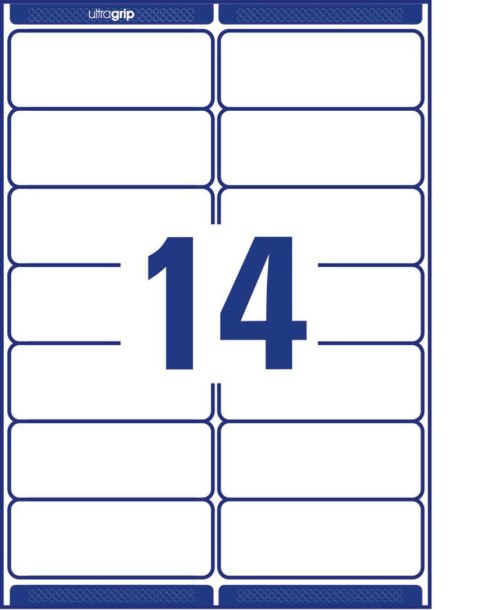 Etykiety adresowe L7163-250 99,1 x 38,1 250 ark Avery Zweckform