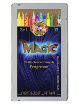 Kredki PROGRESSO MAGIC 8772 12kol. KOH i Noor