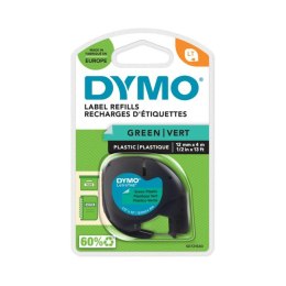 Taśma DYMO 12mm/4m - plastikowa, zielona S0721640