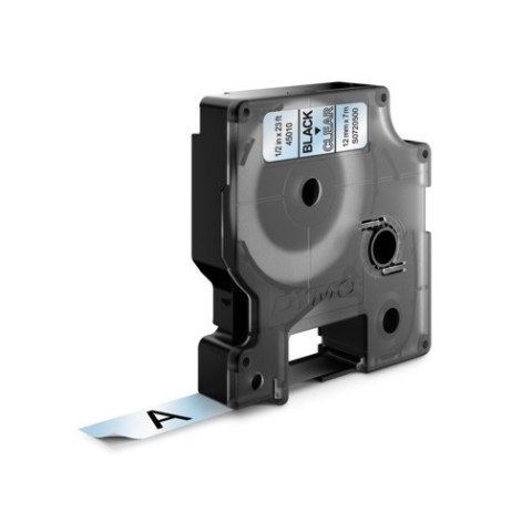 Taśma DYMO D1 - 12 mm x 7 m, czarny / przezroczysty S0720500 do drukarek etykiet
