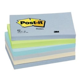 Bloczek 76x127 pal.MINERAL 655ML (6) POST-IT 3M