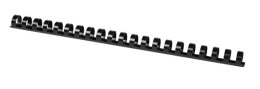 Grzbiety do bindowania , A4, 14mm (125 kartek), 100 szt., czarne, typu OFFICE PRODUCTS 20241415-05