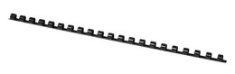 Grzbiety do bindowania , A4, 8mm (45 kartek), 100 szt., czarne, typu OFFICE PRODUCTS 20240815-05