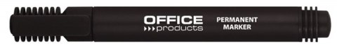 Marker permanentny , okrągły, 1-3mm (linia), czarny, typu OFFICE PRODUCTS 17071211-05