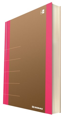 Notatnik DONAU LIFE 165x210mm 80k NEON różowy 1370001FSC-30