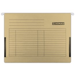 Teczak zaw.A4 brąz z boczkami płóciennymi 7420905-02 DONAU