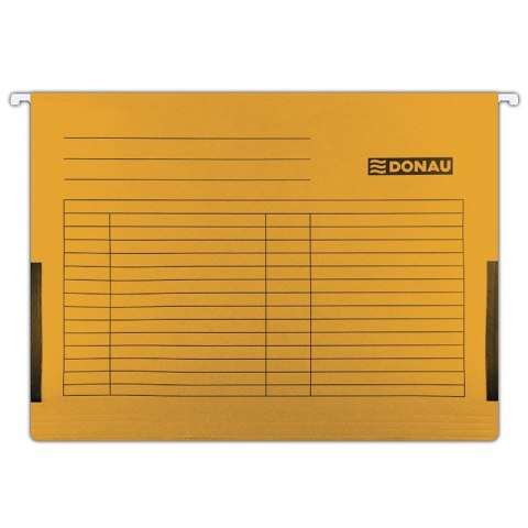 Teczak zaw.A4 pomar.z boczkami płóciennymi 7420905-12 DONAU