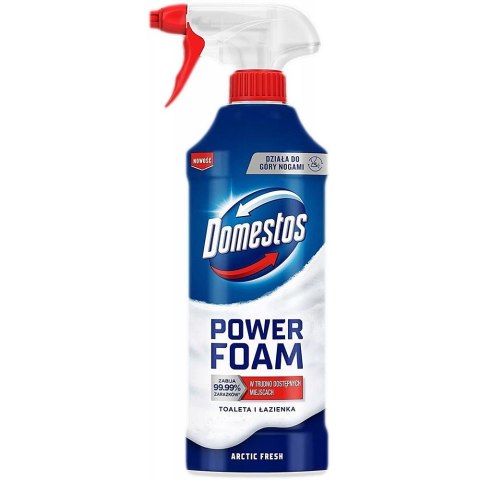 DOMESTOS Spray aktywna piana do czyszczenia łazienki 435ml ARTIC FRESH 95601