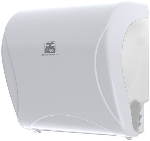 Dozownik do ręczników systemowych w roli Autocut PRO, kolor biały 01371 BULKYSOFT