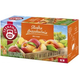 Herbata TEEKANNE World of Fruits, Słodka Brzoskwinia, 20 kopert, SP-067824