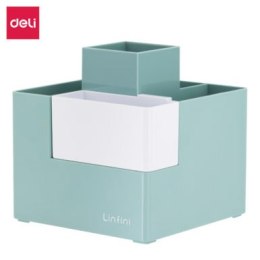 Organizer na biurko _ przybornik Deli EZ072, zielony, EZ072GR