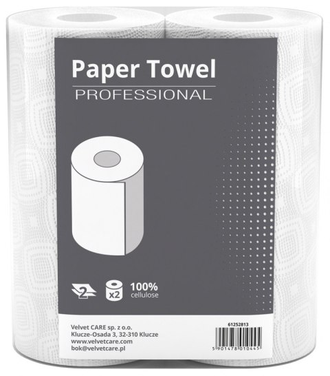Ręcznik w roli celulozowy VELVET, Professional, 2-warstwowy, 50 listkó, VLP-5200055