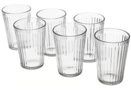 Szklanka, szkło bezbarwne, 31ml 6 szt./op. VARDAGEN