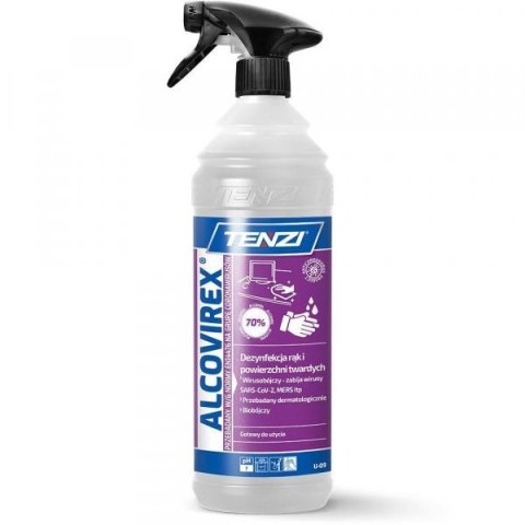 Tenzi Alcovirex spray do dezynfekcji rąk i powierzchni 1L (20266)
